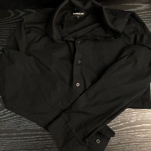 Express 1MX wrinkle-resistant dress shirt